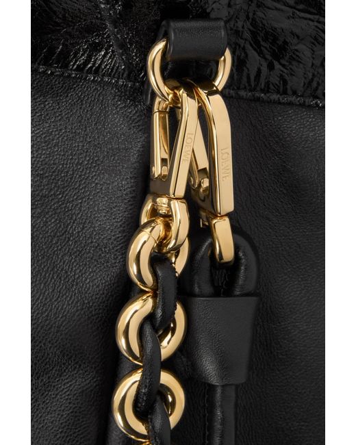 Loewe Black Medium Flamenco Purse