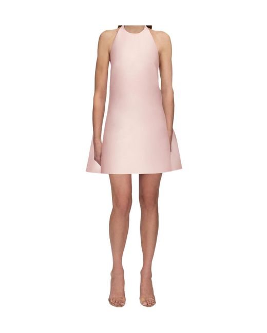 Self-Portrait Pink Sleeveless Dress