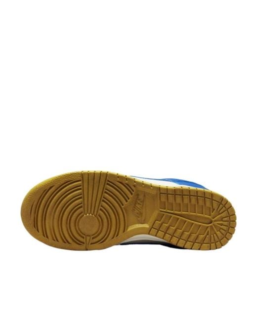 Nike Blue Dunk Leather Sneakers