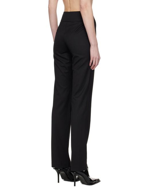 DIESEL Black P-Ersy High Waisted Trousers