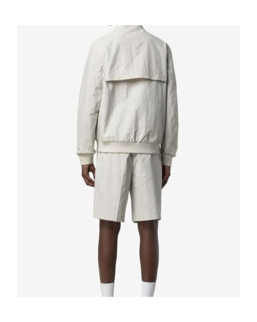 K-Way Gray Arsene Reversible Jacket for men
