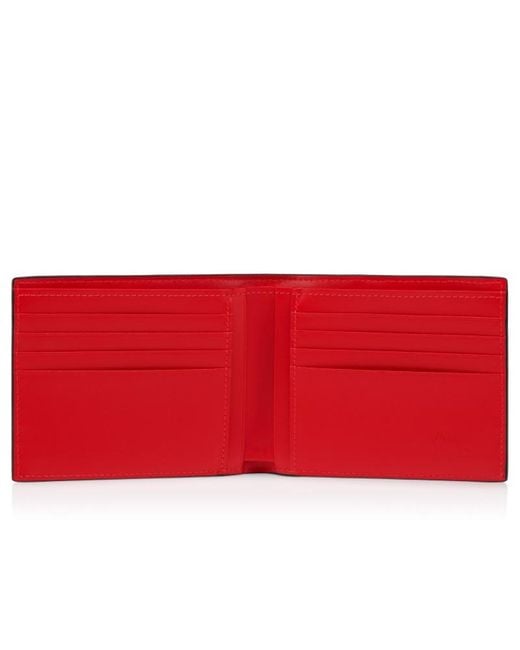 Christian Louboutin Red Canopy Bifold Wallet for men