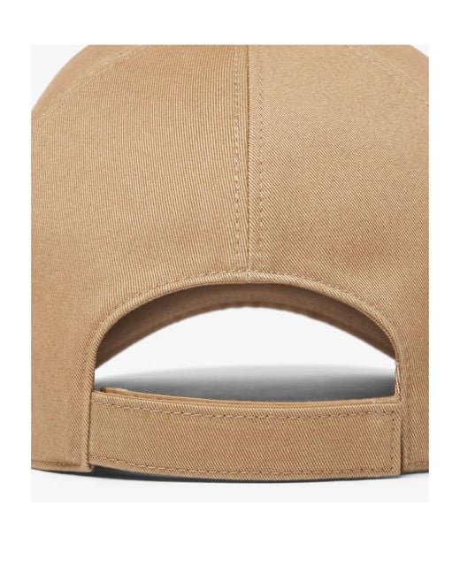 Fendi Natural Ff Dog Pattern Baseball Cap for men