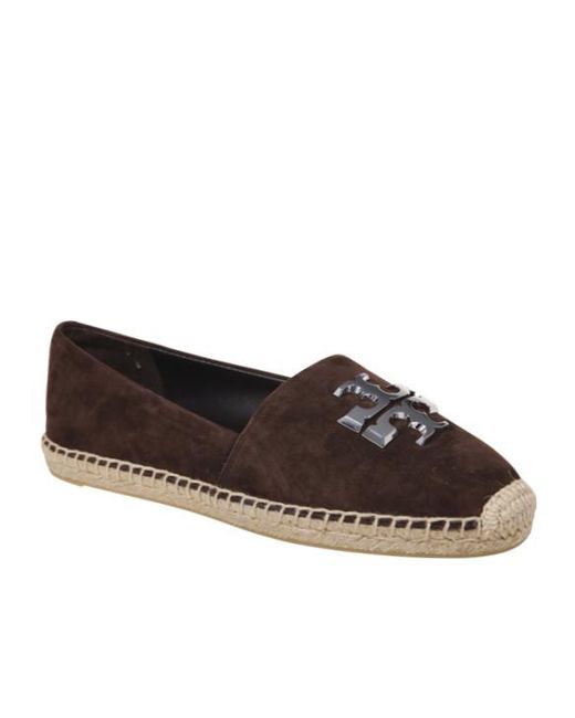 Tory Burch Brown Eleanor Espadrilles