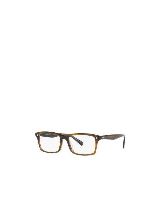 Oliver Peoples White Logo Flat Mirror for men