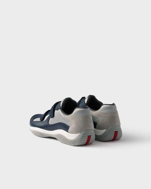 Prada Linea Rossa Blue Prada Americas Cup Original Sneakers for men