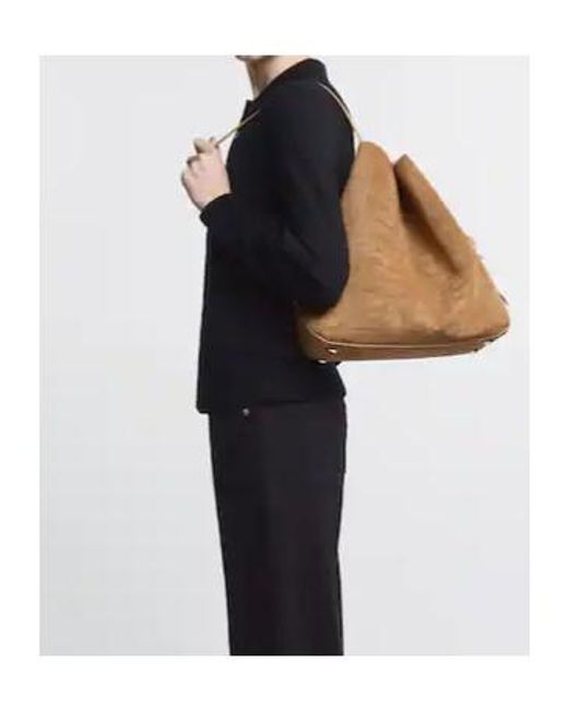 Hogan Brown Hocket Medium Hobo Bag