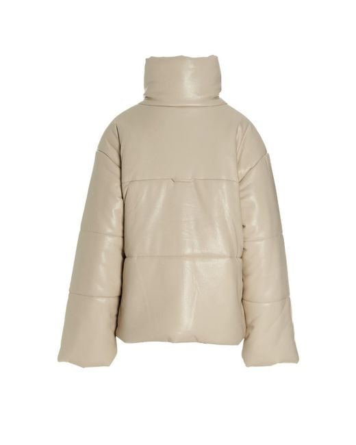Nanushka Natural Hide Down Jacket