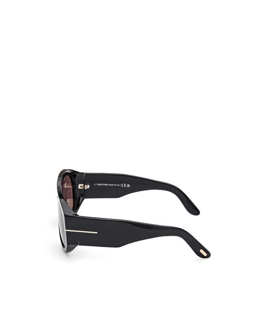 Tom Ford Multicolor Eyewear Pilot Frame Sunglasses for men