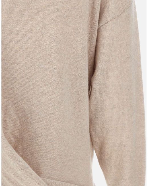 Marella Natural Stand Collar Sweater