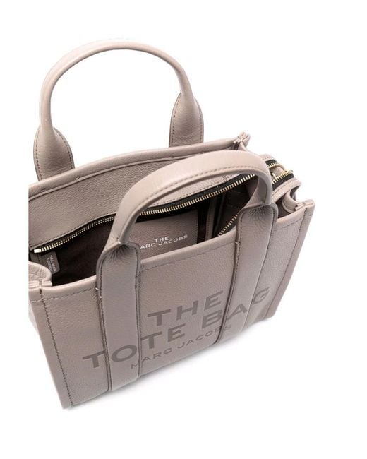 Marc Jacobs Gray Logo Handbag