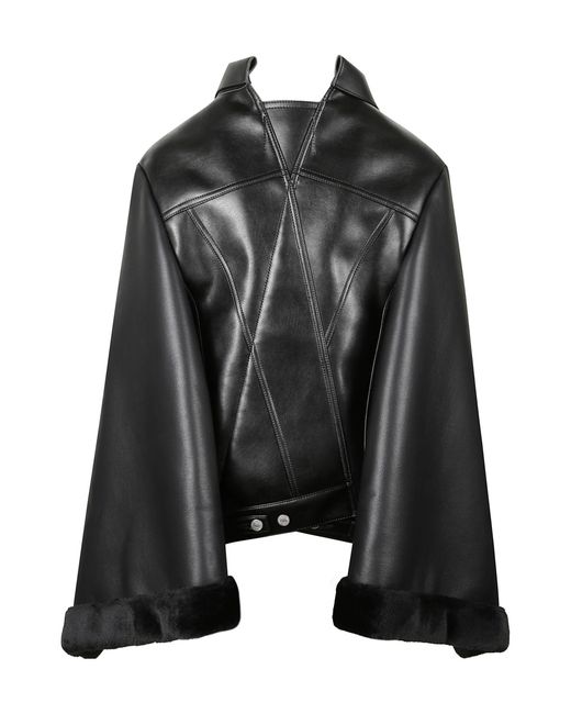Junya Watanabe Black X Levis Leather Jacket