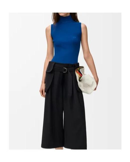 Loewe Blue Sleeveless Top