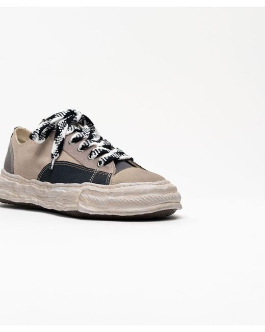 Maison Mihara Yasuhiro Multicolor Lace-Up Casual Shoes for men