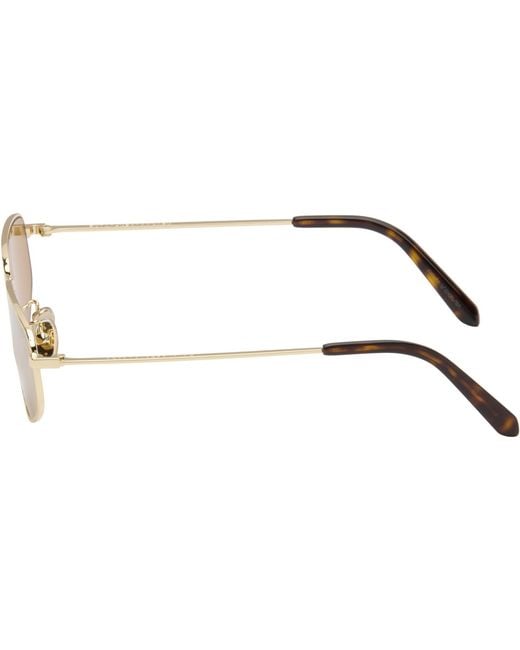 Retrosuperfuture Metallic Isedra Senape Sunglasses for men