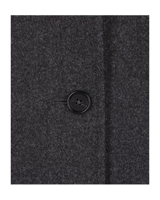 Jil Sander Black Long-Sleeved Coat