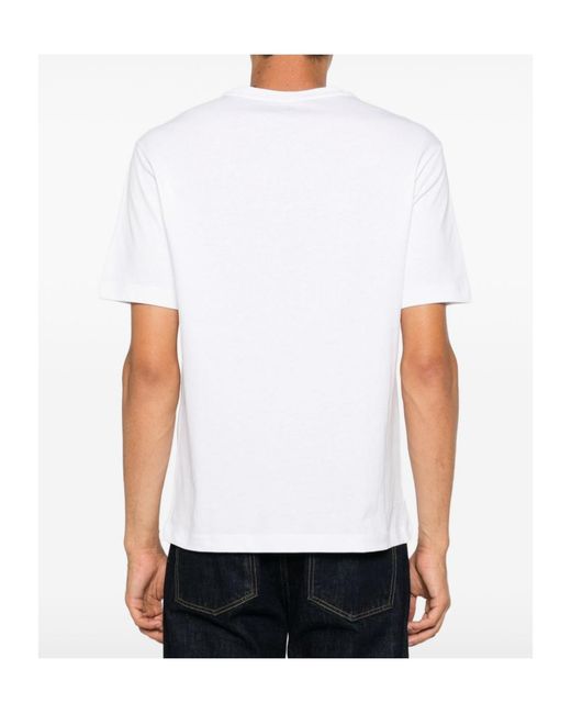 Emporio Armani White Crew-Neck T-Shirt for men