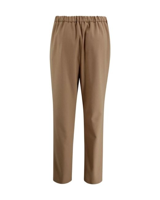 Herno Natural Fluid Trousers