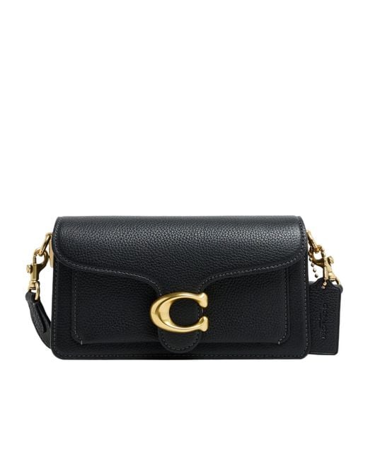 COACH Black Refresh Tabby Shoulder Bag 20