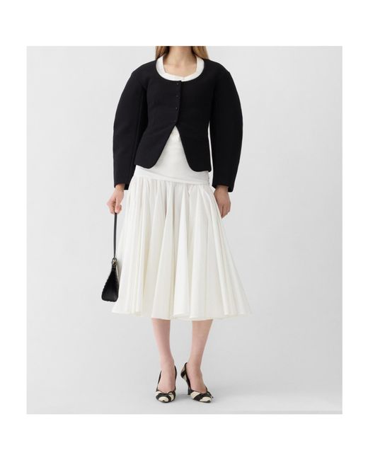Jacquemus White Draped The Petticoat