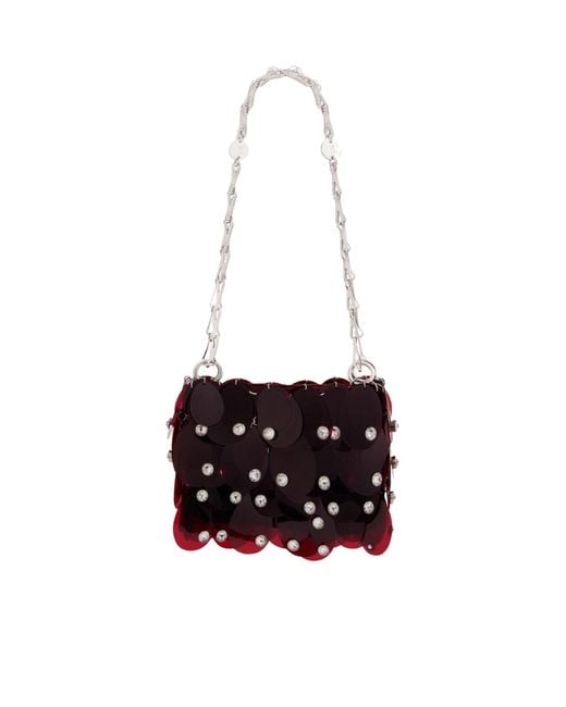 Rabanne White Rabanne Disc Chain Shoulder Bag