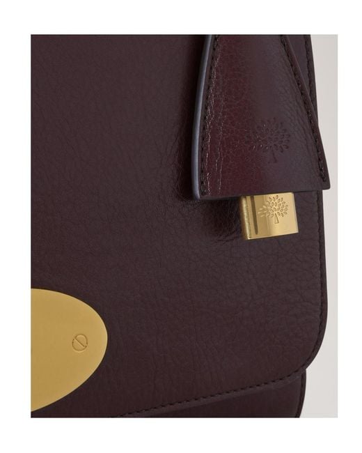 Mulberry Purple Lily Chain Shoulder Bag