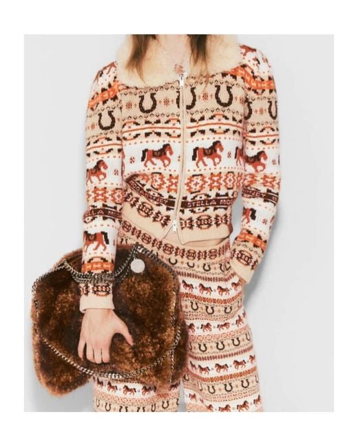 Stella McCartney Multicolor Fair Isle Cardigan