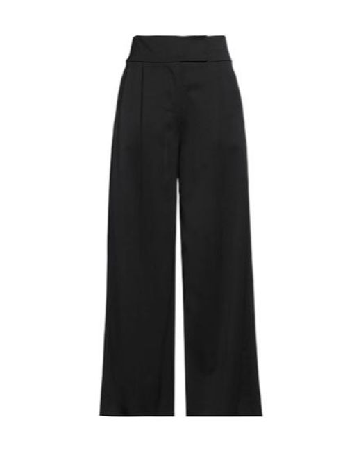 Max Mara Black Wide-Leg Trousers