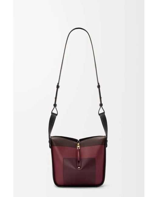 Loewe Black X Albers Compact Hammock Bag