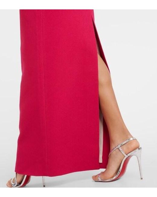 Emilia Wickstead Red Dareen Gown
