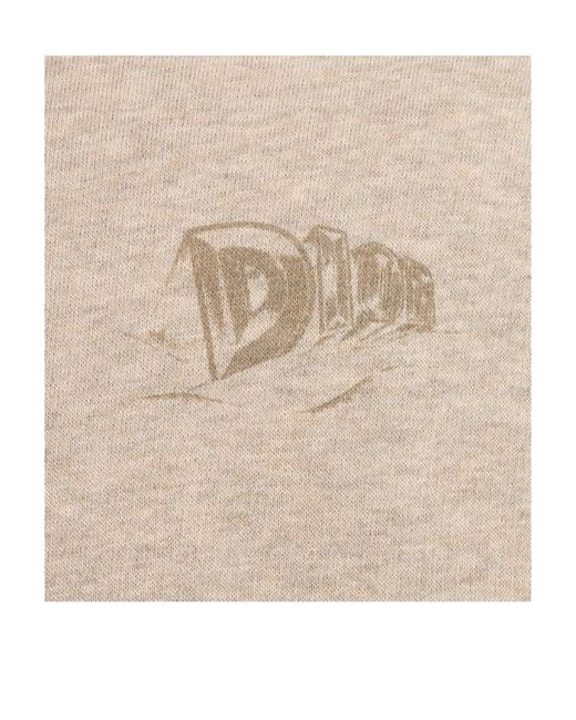Dior Multicolor Homme Logo Printed Crewneck Sweatshirt for men
