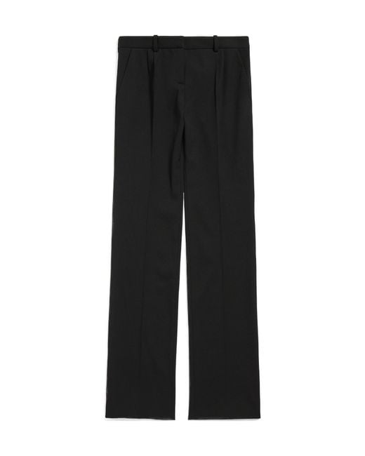 Balenciaga Black Slim Tailored Pants