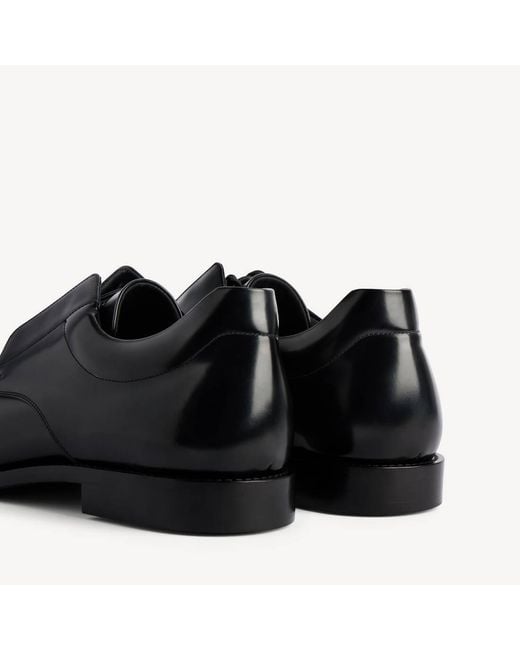 Balenciaga Black Comfy Derby Shoes for men