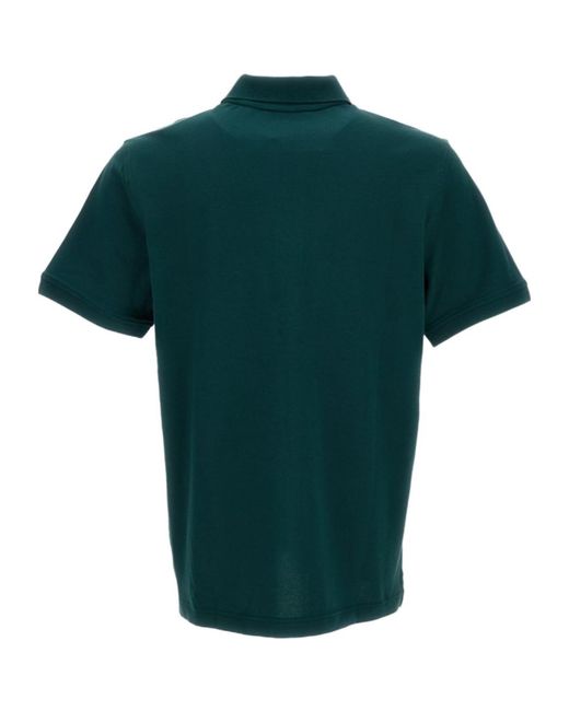 K-Way Blue Amedee Stretch Pique Polo Shirt for men