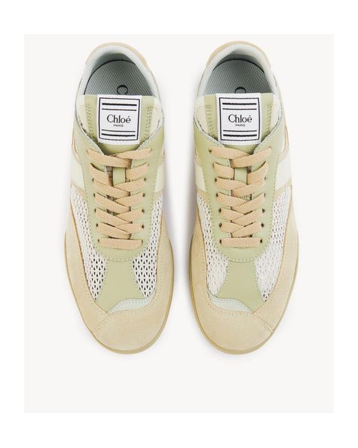 Chloé Natural Chloé Kick Sneakers
