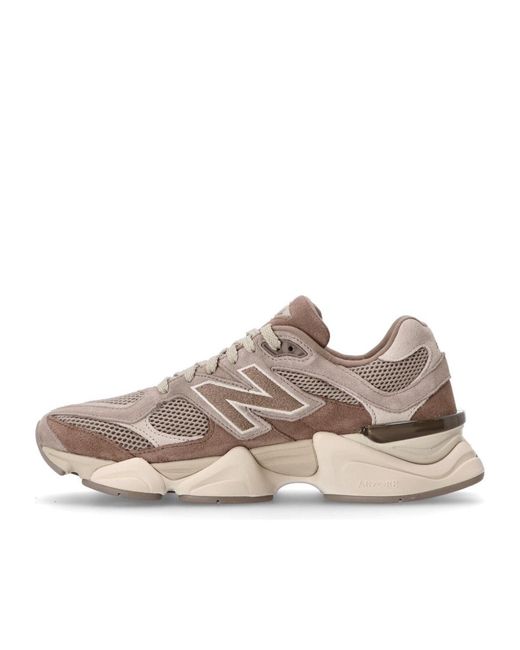 New Balance Gray U9060 Logo Patch Sneakers for men