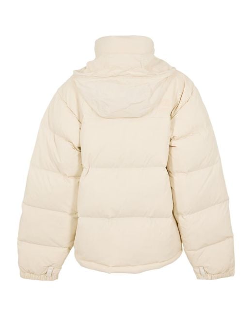 Skims Natural Tnf X Hooded Down Jacket