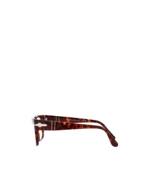 Persol White Rectangle-Frame Glasses for men
