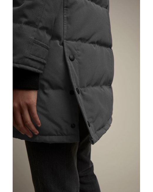 Canada Goose Gray Shelburne Hooded Down Jacket