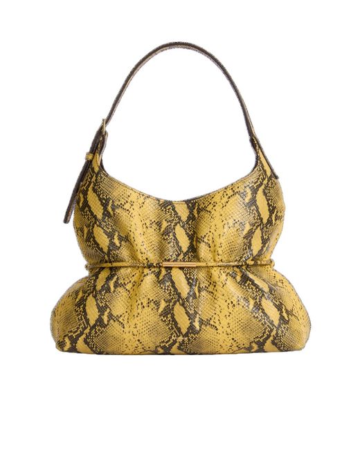 Balmain Metallic Sphynx Medium Bag
