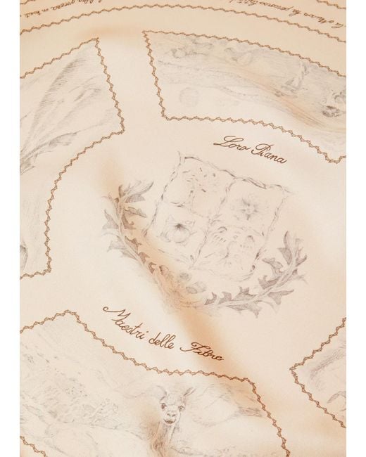 Loro Piana Natural Maestri Delle Fibre Square Scarf