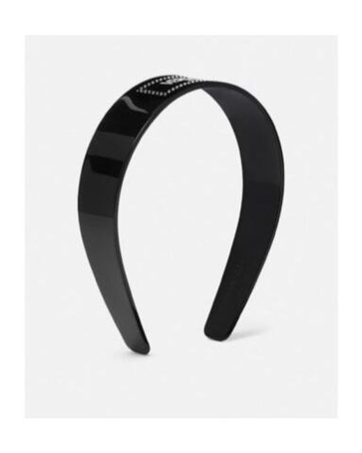 Versace Metallic Logo-Embellished Headband