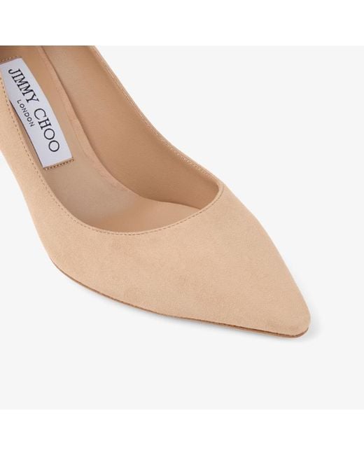 Jimmy Choo Natural Romy Pointed Pumps