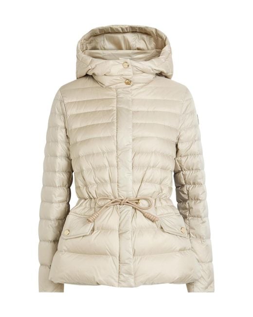 Moncler Natural Hooded Padded Nylon Jacket