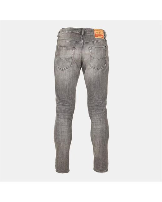 DIESEL Gray Jeans for men