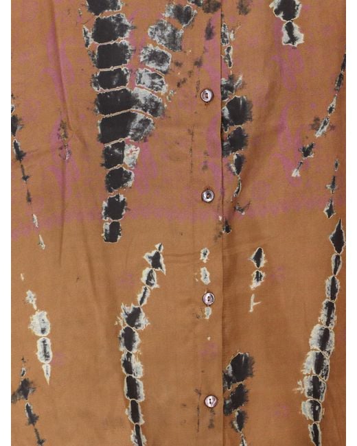 Mes Demoiselles Brown Long-Sleeved Shirt