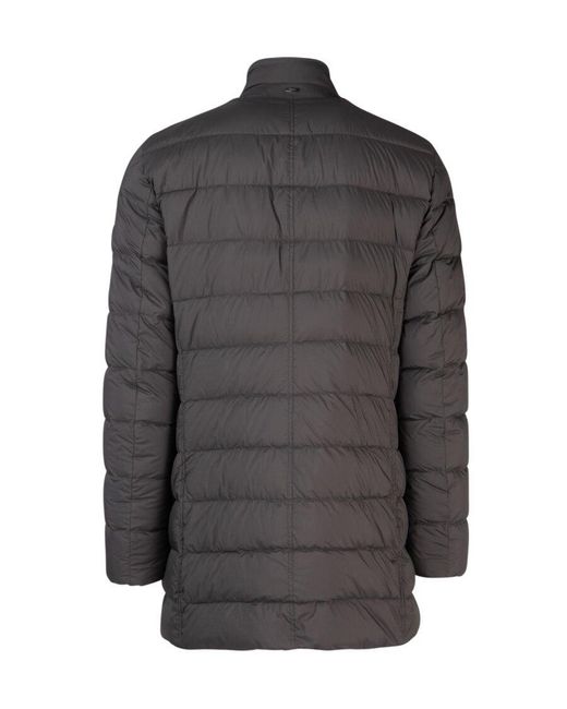 Herno Black Padded Down Coat for men