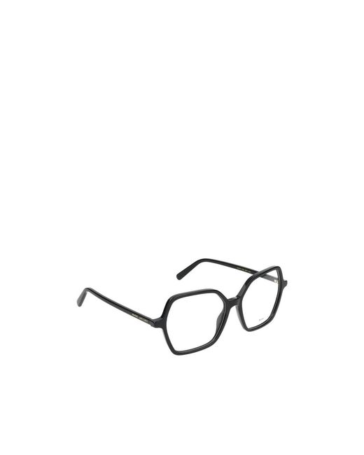 Marc Jacobs White Eyewear Square Frame Glasses