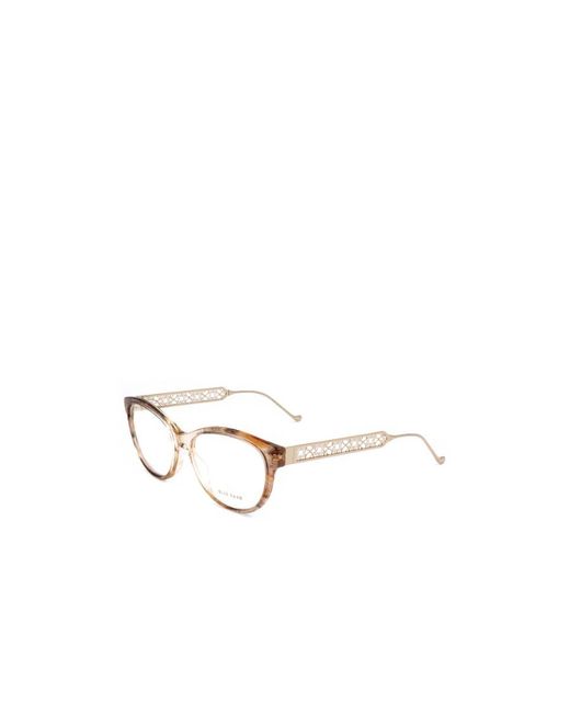 Elie Saab White Cat Eye Frame Glasses