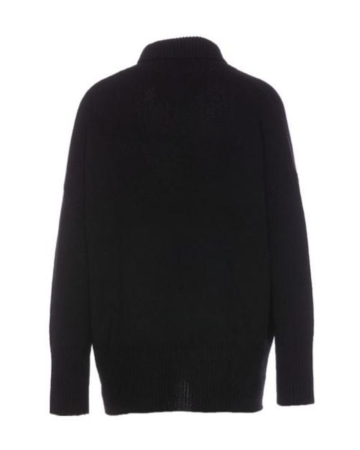Lisa Yang Blue Turtleneck Sweater
